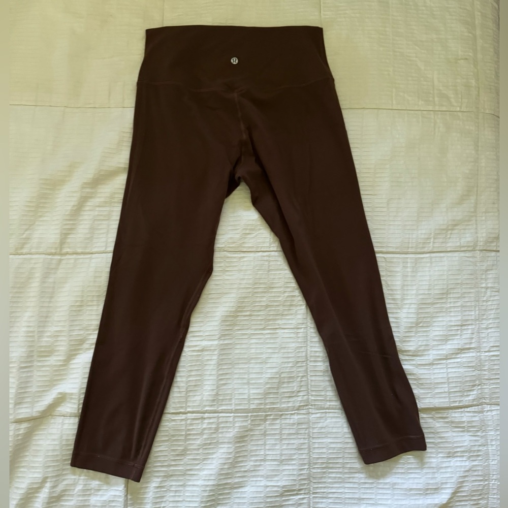 Lululemon Align Hr Crop 10 Java 23” Length - image 8